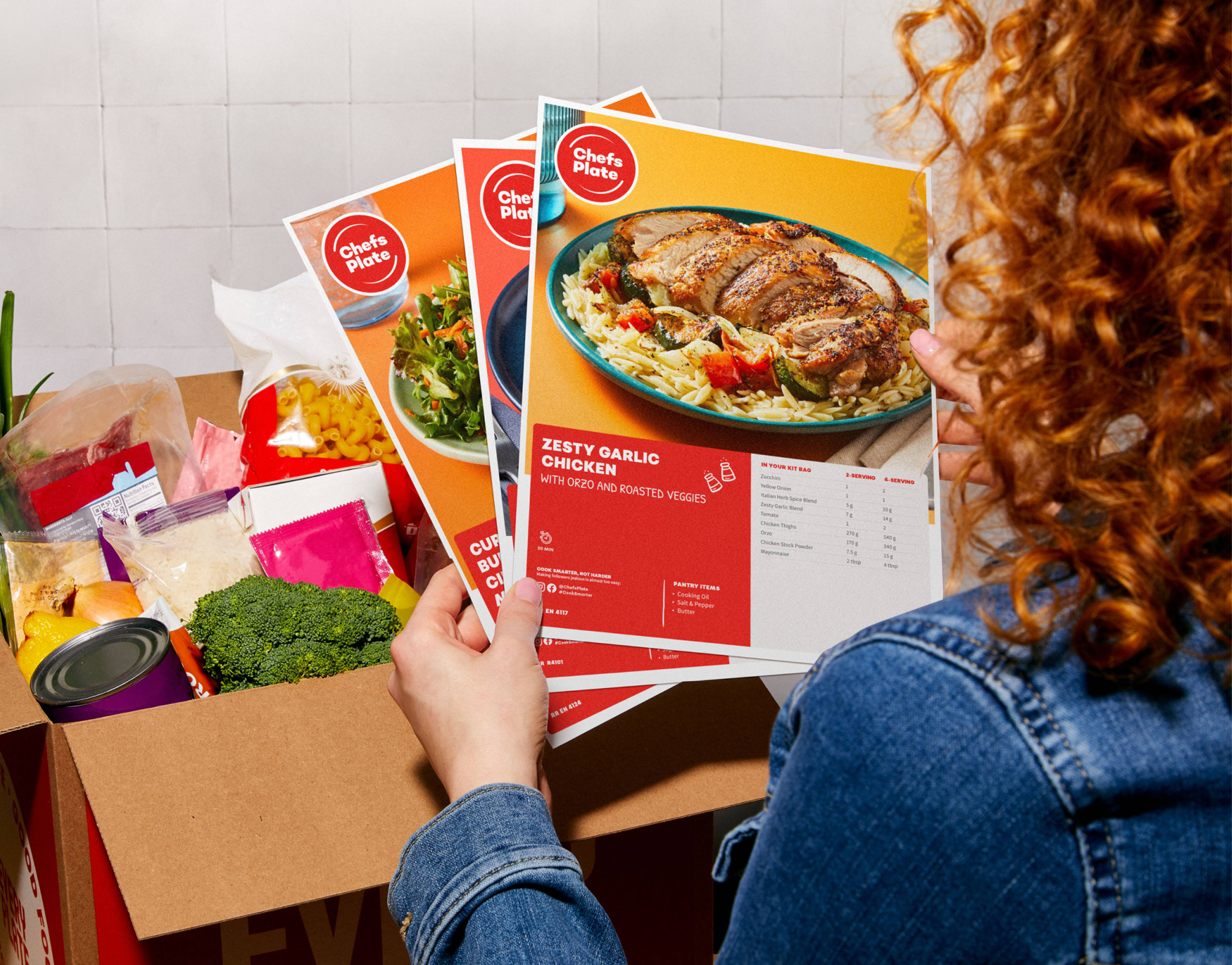 What's inside your Chefs Plate delivery box